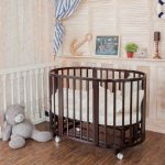 Culla naturale e sicura per il bambino