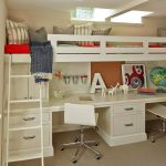 Organizzazione originale dello spazio per due bambini