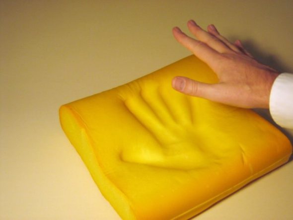 Impronta a forma di mano