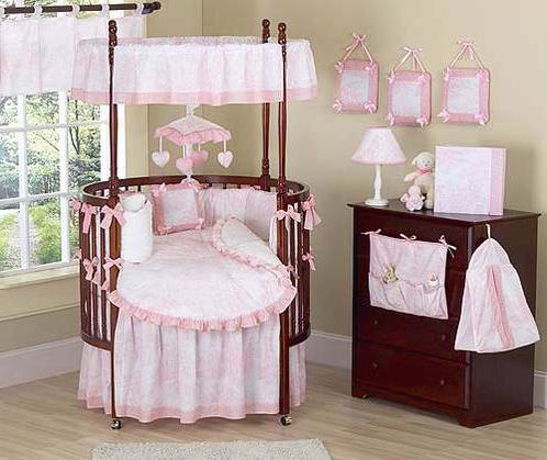 Letto trasformabile ovale per bambine