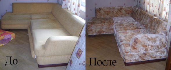 Rivestire il divano fai da te