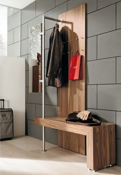Corridoio in stile high-tech