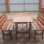 panchine realizzate in tubi profilati