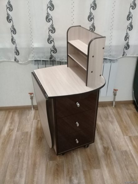Tavolo da manicure pieghevole