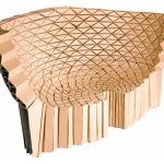 Elegante divano di design in cartone