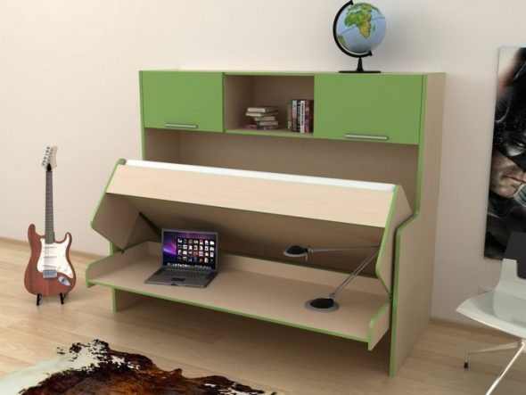 Tavolo-letto per un adolescente