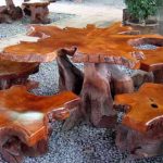 Tavoli e sedie in legno massello fai da te per la tua dacia in stile antico
