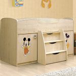 Letto leggero per bambini Mickey