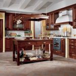 Cucina tradizionale in legno