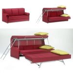 Divano letto trasformabile con tre posti letto