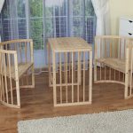 Comodi mobili in legno per bambini