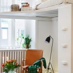 Letto angolare salvaspazio