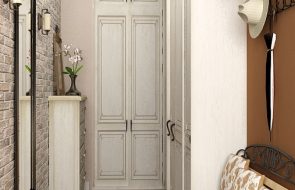 Accogliente corridoio in stile provenzale