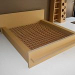 Opzione letto fai da te in cartone