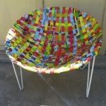 Sedia in vimini con le tue mani