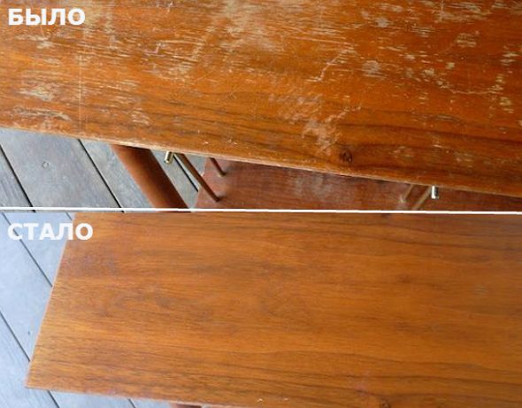 Superficie in legno