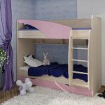 Letto a castello per bambini