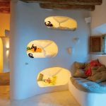 Letti per bambini in nicchie