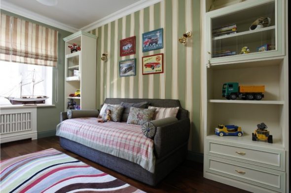 Divano letto all'interno