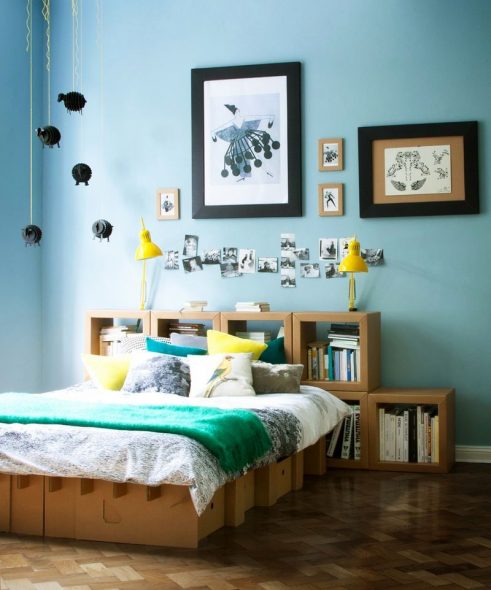 Letto di cartone