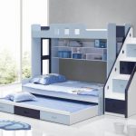 Letto a castello con moduli estraibili