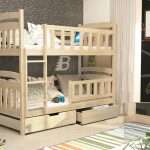 Letto a castello con sponde alte