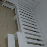 Struttura letto bianca per bambini