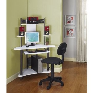 Scrivania e sedia per computer