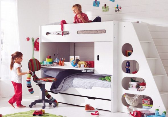 Bellissimo e funzionale letto trasformabile