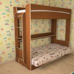 Letto a soppalco con divano