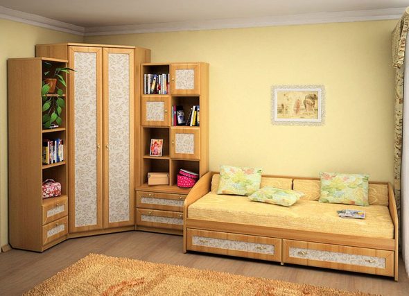 Divano letto per la cameretta dei bambini