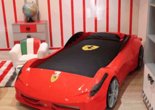Macchina da letto Titi F1 ROSSA