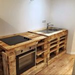 Cucina fai da te con pallet