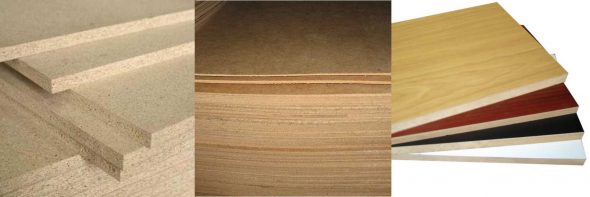 Materiali per realizzare un tavolo