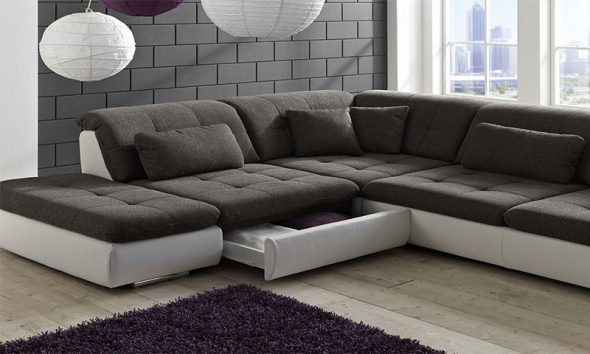 Divano insolito ed elegante