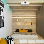 Rivestimento del podio del letto in compensato