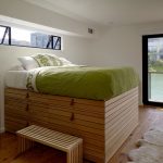 Letto a podio originale fai da te
