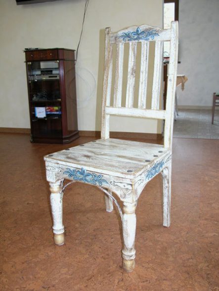 Sedia originale in stile vintage