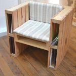 Ottima sedia comoda realizzata con due pallet