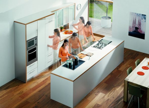 Mobili e attrezzature in cucina