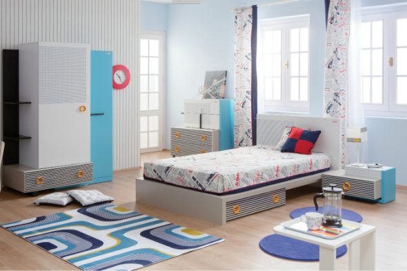 Letto moderno e confortevole