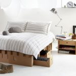 Camera da letto in cartone