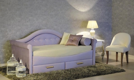 Letto elegante e confortevole