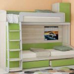 Letto a castello comodo ed elegante