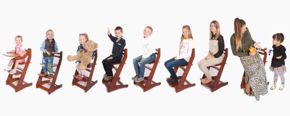 Sedia universale per bambini e adulti