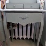 Tavolo da trucco bianco vintage