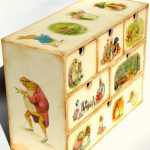 Decoupage di una cassettiera per bambini