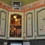Decoupage con craquelure