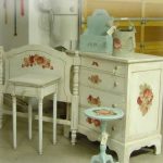 Camera da letto decoupage in stile provenzale