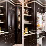 Cucina d'élite con mobili integrati